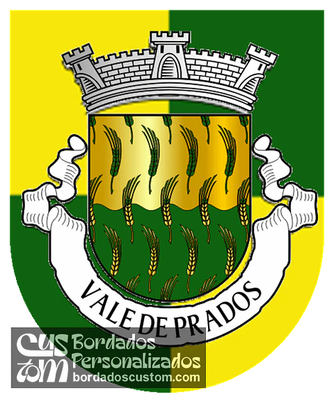 Emblema Bordado Freguesia de Vale de Prados (Macedo de Cavaleiros, Bragança)