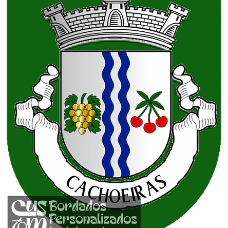 Emblema Bordado Antiga Freguesia de Cachoeiras (Vila Franca de Xira, Lisboa) 1