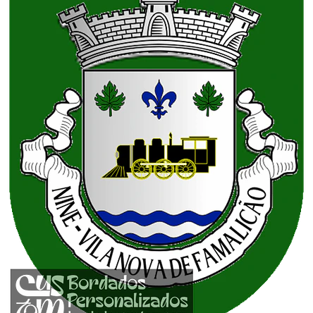 Emblema Bordado Freguesia de Nine (Vila Nova de Famalicão, Braga) 1