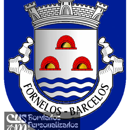 Emblema Bordado Freguesia de Fornelos (Barcelos, Braga) 1