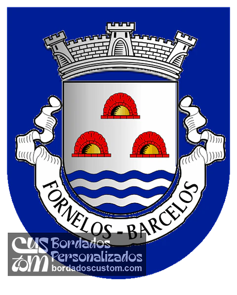 Emblema Bordado Freguesia de Fornelos (Barcelos, Braga)