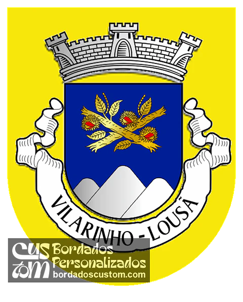 Emblema Bordado Antiga Freguesia de Vilarinho (Lousã, Coimbra)