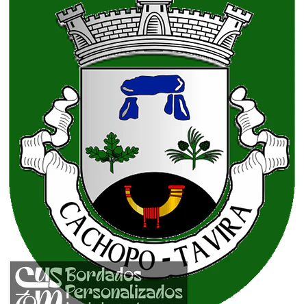 Emblema Bordado Freguesia de Cachopo (Tavira, Faro) 1