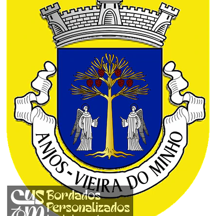 Emblema Bordado Antiga Freguesia de Anjos (Vieira do Minho, Braga) 1