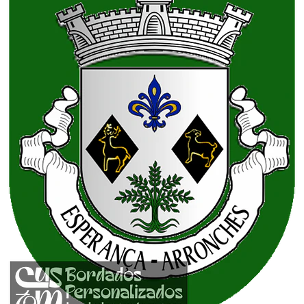 Emblema Bordado Freguesia de Esperança (Arronches, Portalegre) 1