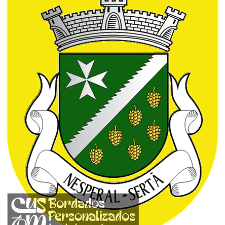 Emblema Bordado Antiga Freguesia de Nesperal (Sertã, Castelo Branco) 1