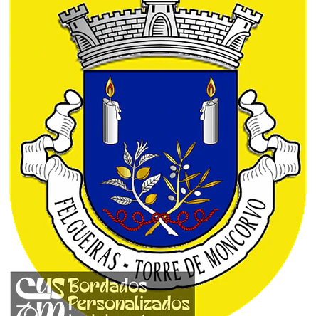 Emblema Bordado Antiga Freguesia de Felgueiras (Torre de Moncorvo, Bragança) 1