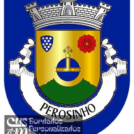 Emblema Bordado Antiga Freguesia de Perosinho (Vila Nova de Gaia, Porto) 1