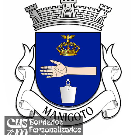 Emblema Bordado Freguesia de Manigoto (Pinhel, Guarda) 1