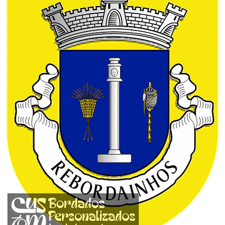 Emblema Bordado Antiga Freguesia de Rebordainhos (Bragança, Bragança) 1