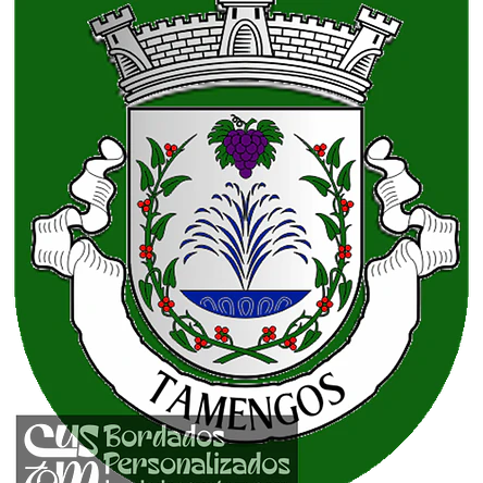 Emblema Bordado Antiga Freguesia de Tamengos (Anadia, Aveiro) 1