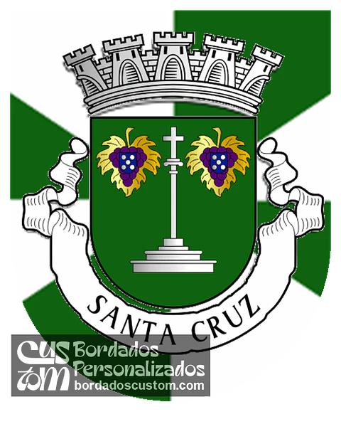 Emblema Bordado Município de Santa Cruz (Madeira)