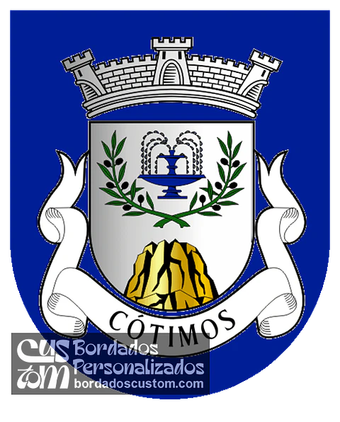 Emblema Bordado Freguesia de Cótimos (Trancoso, Guarda)