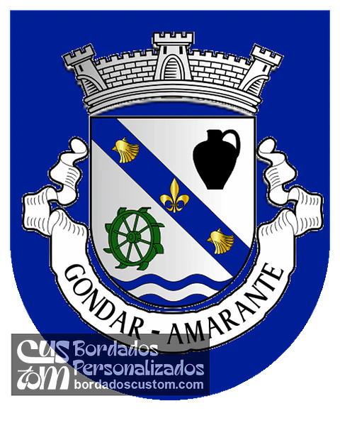 Emblema Bordado Freguesia de Gondar (Amarante, Porto)
