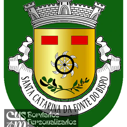 Emblema Bordado Freguesia de Santa Catarina da Fonte do Bispo (Tavira, Faro) 1