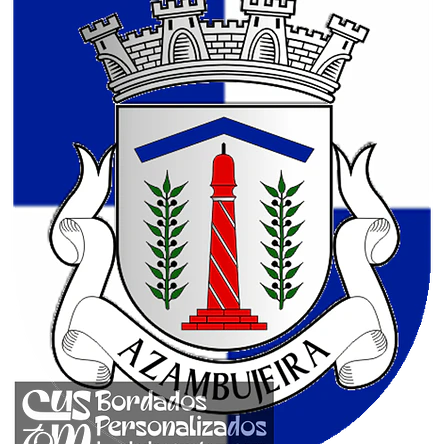Emblema Bordado Antiga Freguesia de Azambujeira (Rio Maior, Santarém) 1