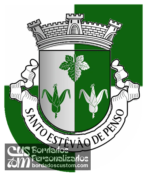 Emblema Bordado Antiga Freguesia de Penso (Santo Estêvão) (Braga, Braga)