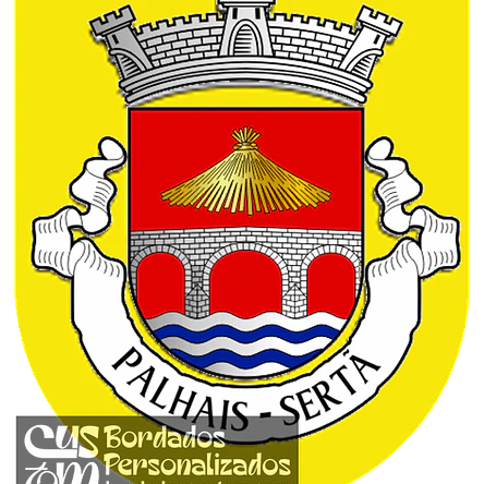Emblema Bordado Antiga Freguesia de Palhais (Sertã, Castelo Branco) 1