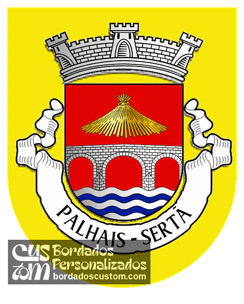 Emblema Bordado Antiga Freguesia de Palhais (Sertã, Castelo Branco)