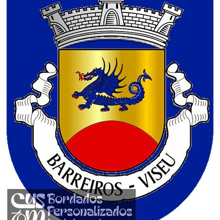Emblema Bordado Antiga Freguesia de Barreiros (Viseu, Viseu) 1