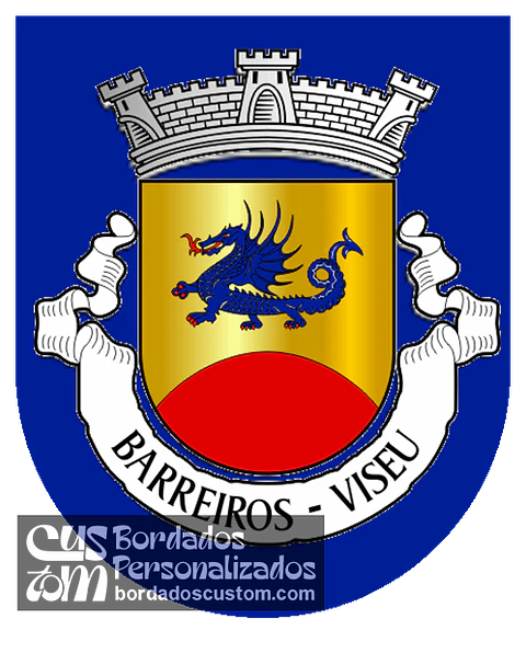 Emblema Bordado Antiga Freguesia de Barreiros (Viseu, Viseu)