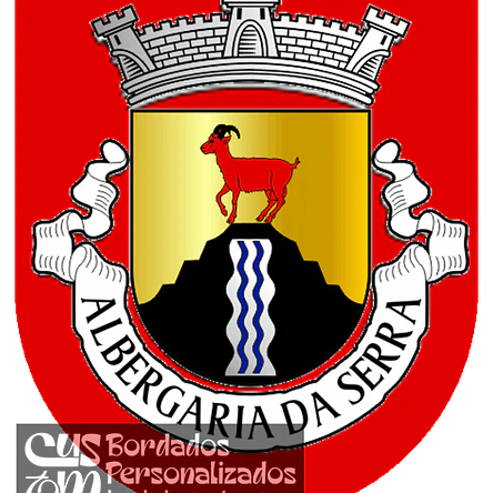 Emblema Bordado Antiga Freguesia de Albergaria da Serra (Arouca, Aveiro) 1