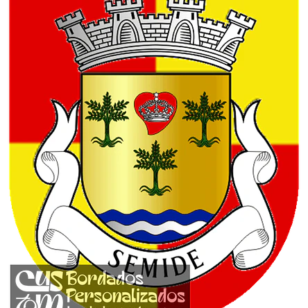 Emblema Bordado Antiga Freguesia de Semide (Miranda do Corvo, Coimbra) 1