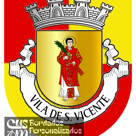 Emblema Bordado Município de São Vicente (Madeira) 1