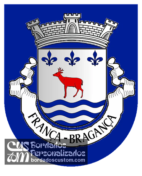 Emblema Bordado Freguesia de França (Bragança, Bragança)