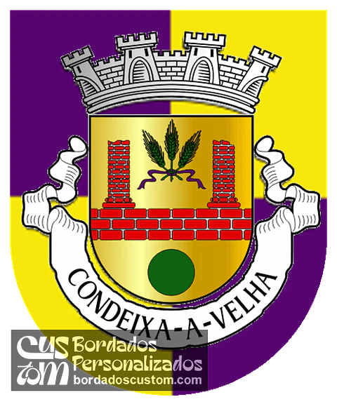 Emblema Bordado Antiga Freguesia de Condeixa-a-Velha (Condeixa-a-Nova, Coimbra)
