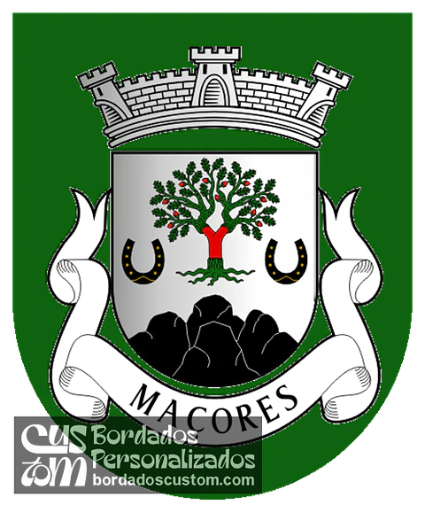Emblema Bordado Antiga Freguesia de Maçores (Torre de Moncorvo, Bragança)