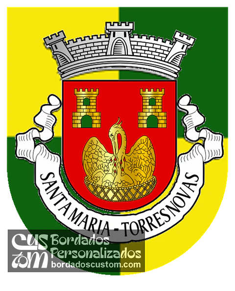 Emblema Bordado Antiga Freguesia de Torres Novas (Santa Maria) (Torres Novas, Santarém)