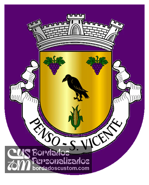 Emblema Bordado Antiga Freguesia de Penso (São Vicente) (Braga, Braga)