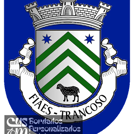 Emblema Bordado Freguesia de Fiães (Trancoso, Guarda) 1