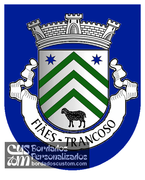 Emblema Bordado Freguesia de Fiães (Trancoso, Guarda)