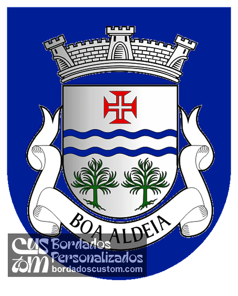 Emblema Bordado Antiga Freguesia de Boa Aldeia (Viseu, Viseu)