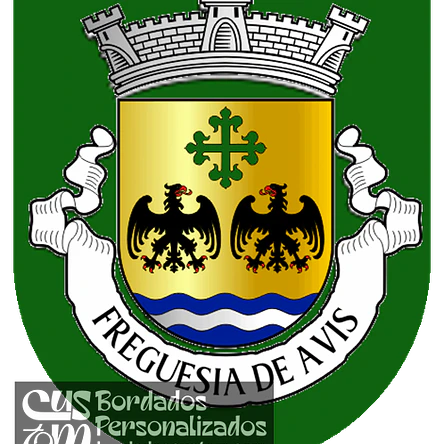 Emblema Bordado Freguesia de Avis (Avis, Portalegre) 1