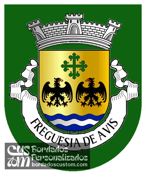 Emblema Bordado Freguesia de Avis (Avis, Portalegre)