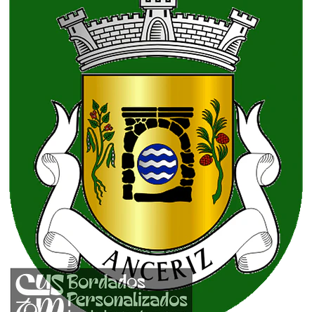 Emblema Bordado Antiga Freguesia de Anceriz (Arganil, Coimbra) 1