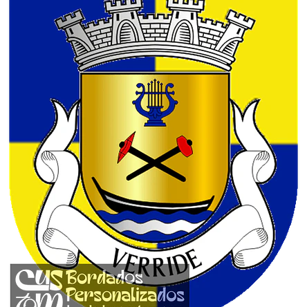 Emblema Bordado Antiga Freguesia de Verride (Montemor-o-Novo, Coimbra) 1