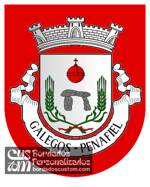 Emblema Bordado Freguesia de Galegos (Penafiel, Porto)