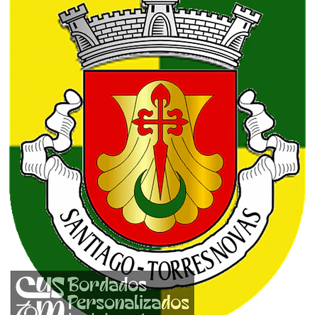 Emblema Bordado Antiga Freguesia de Torres Novas (Santiago) (Torres Novas, Santarém) 1