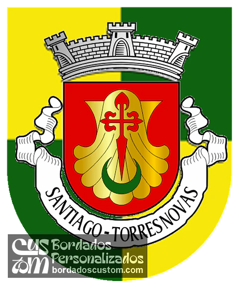 Emblema Bordado Antiga Freguesia de Torres Novas (Santiago) (Torres Novas, Santarém)