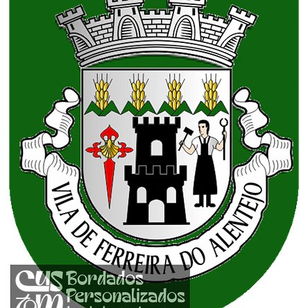 Emblema Bordado Município de Ferreira do Alentejo (Beja) 1