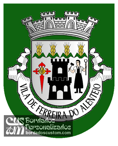 Emblema Bordado Município de Ferreira do Alentejo (Beja)