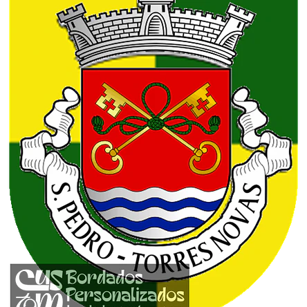 Emblema Bordado Antiga Freguesia de Torres Novas (São Pedro) (Torres Novas, Santarém) 1