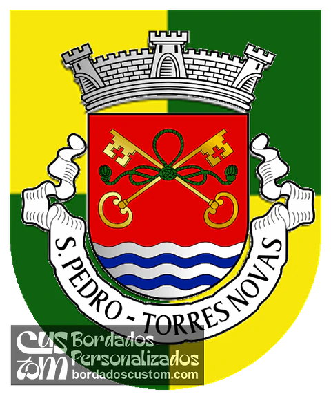 Emblema Bordado Antiga Freguesia de Torres Novas (São Pedro) (Torres Novas, Santarém)
