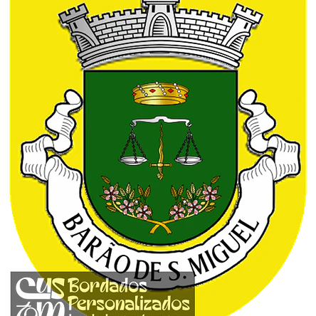 Emblema Bordado Freguesia de Barão de São Miguel (Vila do Bispo, Faro) 1