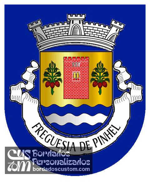 Emblema Bordado Freguesia de Pinhel (Pinhel, Guarda)