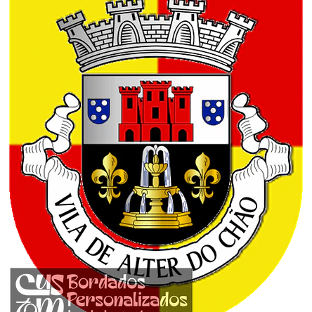 Emblema Bordado Município de Alter do Chão (Portalegre) 1